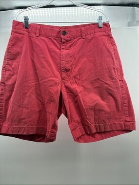 Brooks Brothers Red Flat-Front Cotton Shorts